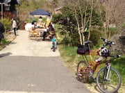 民家の家に臨時カフェ