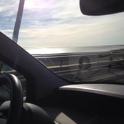 mitten auf der Brücke mit 100'000km auf dem Tacho