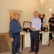 Rodolfo Ghezzi, Brianza Bonsai ritira il premio IBS Suiseki