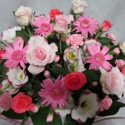 商品番号：TA-3　　商品名：誕生日用アレンジメント　　3,000円（税込）