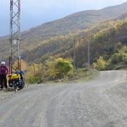 Sind so ziemlich alleine unterwegs