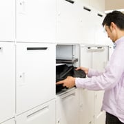 パーソナルロッカー&ポスト27個（月極。お一人一箇所まで。）