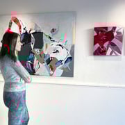 Malerei Bettina Hobel - Skulptur Luis Höger