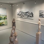 Skulpturen Luis Höger - Malerei Bettina Hobel