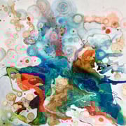 "WATERS OF AMENTI"  (36x36)   SOLD 