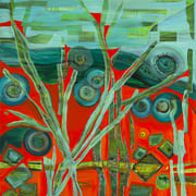"THE GRASS HARP"  (48x36)   $5000