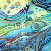 "I DREAMED THE RIVER"  (40x30)  $4800.