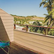 vue terrasse chambre