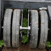 Abstand der Andruckrollen zur Reihe ist pro Reihe einzeln einstellbar