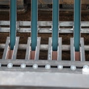 Einstellbarer Reihenabstand