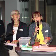 v.l. Heike Nover und Dr. Anne Rauhut, Malteser