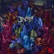 adam bota, "faltenpotpourri", 2021, 150 x 200 cm, oil on canvas – erlas galerie