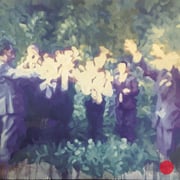 adam bota, "blaskapelle", 2019, 140 x 180 cm, oil on canvas – erlas galerie