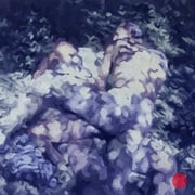 adam bota, "waldlichtung, 2018, 115 x 140 cm, oil on canvas – erlas galerie