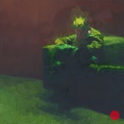 adam bota, "sekundenschlaf 2", 2009, 50 x 70 cm, oil on canvas – erlas galerie