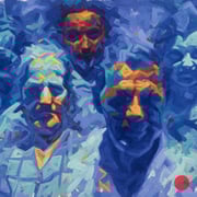 adam bota, "erbschleicher", 2015, 110 x 140 cm, oil on canvas – erlas galerie