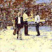 "Beutel", 2019, Öl auf Leinwand, 75 x 70 cm