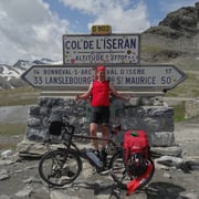 25.07.2014 Passhöhe auf dem Col d'Iseran - höchster Alpenpass Europas...