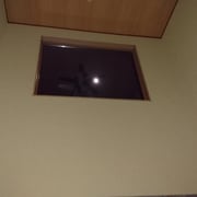 リビングから眺める月　①