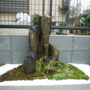 奈良県大和郡山市O様邸　造園・花壇植栽工事　枯山水風　施工事例