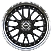 RAFFA WHEELS RS-03 ZV BLACK LIP POLISHED 