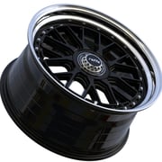 RAFFA WHEELS RS-03 ZV BLACK LIP POLISHED 