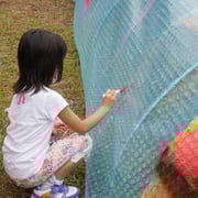 お絵かきだって、しちゃいますよ。