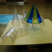 「光の洞窟」の模型です。