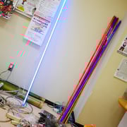 洞窟の中に設置されるイルミネーションです。