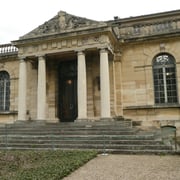 Ne supportant pas le démantèlement du vieux château d'Issy-les-Moulineaux, il a acheté des parties de la façade.  Il les a fait venir à Meudon. Sur la fin de sa vie, construction d'un bâtiment abritant ses oeuvres et intégrant cette façade