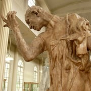 Etude de Pierre de Wissant Recherche de la plus grande expressivité pour ce personnage des "Bourgeois de Calais" 