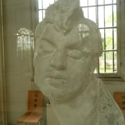 Tête de l'Ombre : On retrouve cette tête dans les "3 Ombres", qui surmonte la Porte de l'enfer. Dans l’œuvre complète, on distingue difficilement le visage, tant la tête est penchée sur le côté.