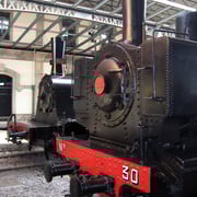 Museo del Ferrocarril. Gijón.  El Sabil. Senda del Oso.