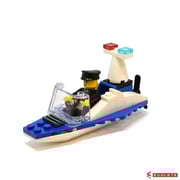 Blocks World Happy Paradise K15A-4 Police Boat (A)