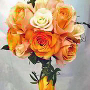 ￥10000（ブートニア込）  17×17x17　ラウンド