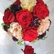 ￥10000（ブートニア込）  21x20x21　ラウンド