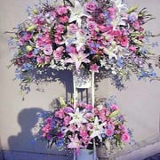 ￥20000　116x178x45　スタンド花