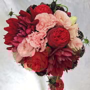 ￥10000（ブートニア込）  23x22x23  ラウンド