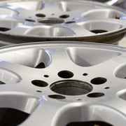 16 Zoll Aluminiumfelgen vor dem Beschichten