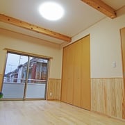 寝室にはクローゼットが２箇所設けています。