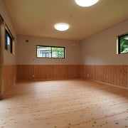 宿泊棟は２部屋あります。