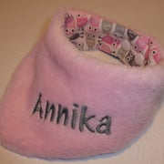 WHT ...hier mit rosa Fleece, grauer Schrift