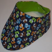 WHT Füchse marine-grün - nur noch wenig Stoff da!