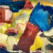 Gouache, Acryl, Zeitungsausschnitte - ca. 30x30 cm