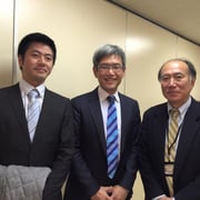 佐々木先生と後任の船越先生