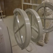 Mise en peinture des oculis