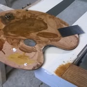 La palette de l'artiste !