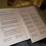 Satzung mit den Unterschriften