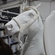 Ampliación de escultura de Caballo