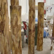 .... un Bosque de Troncos para tu Caseta de Ventas